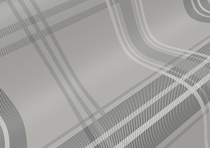 Montrose (Blackout), Tartan Grey - Motorised Roller Blind - Image 4